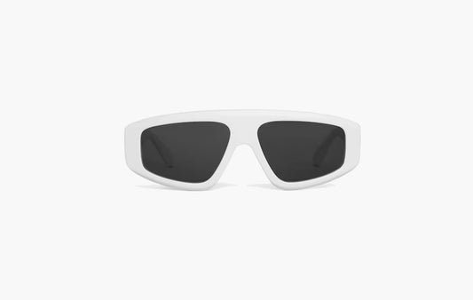 Aviator-Style Sunglasses "White"