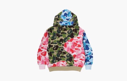 BAPE ABC Camo Patchwork Relaxed Fit Zip Hoodie "Multicolor"