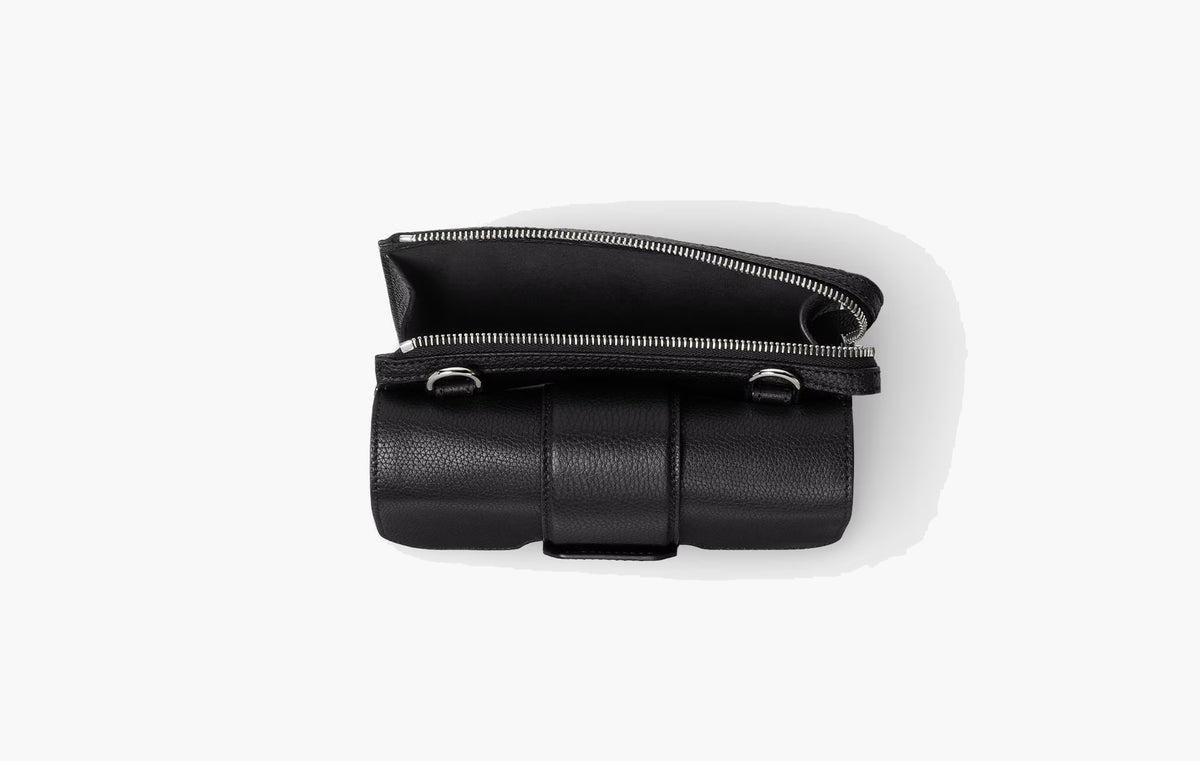 Double Baguette Leather "Black"