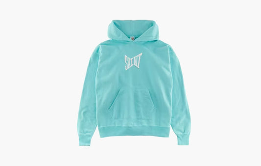 Saint Hoodie Blue "White"