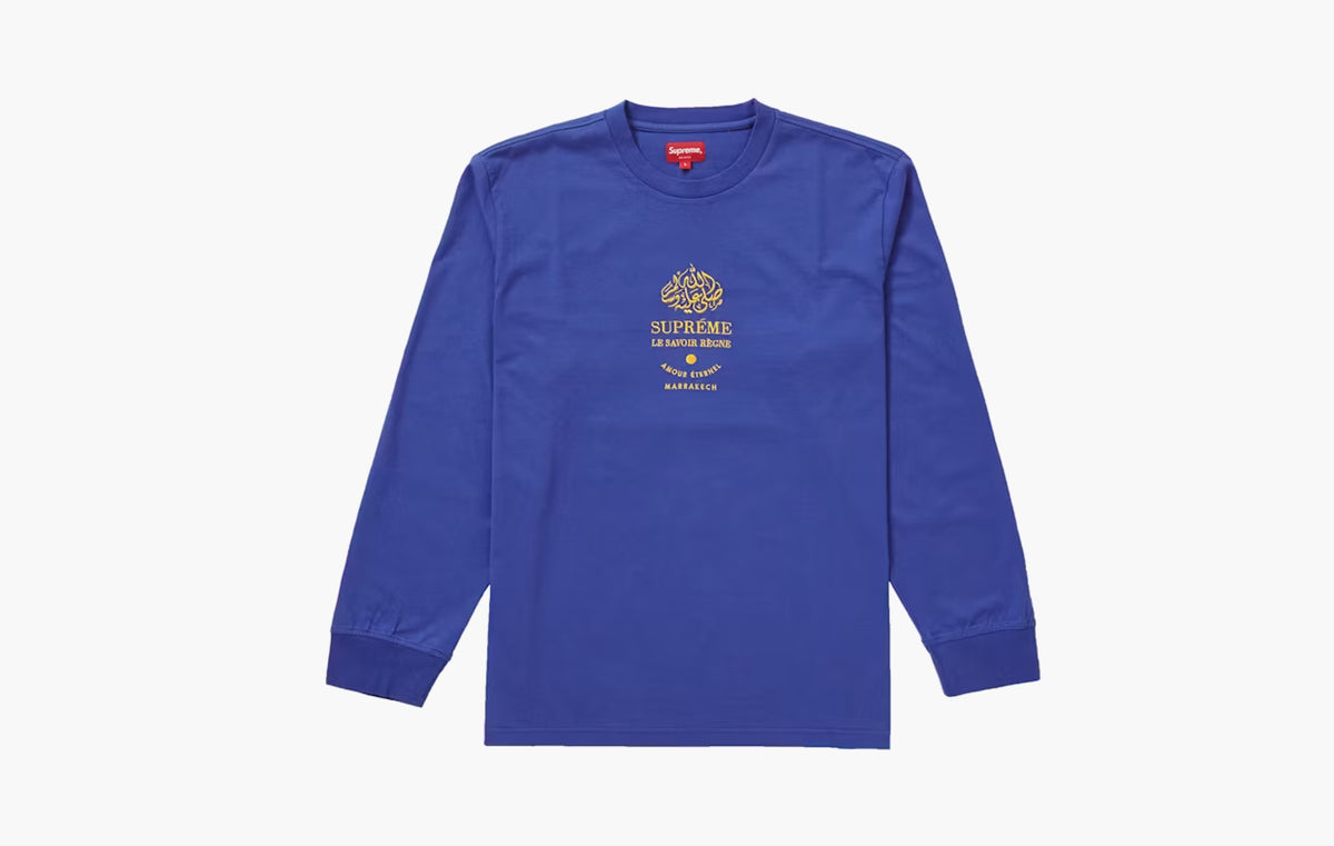 Marrakech L/S Top "Dark Royal"