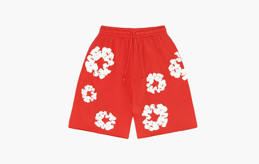 The Cotton Wreath Shorts "Red"