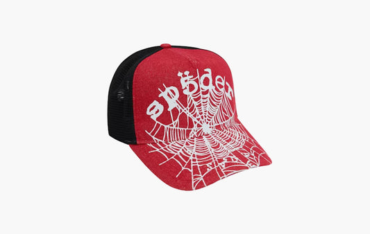 Denim Og Web V2 Trucker "Red"
