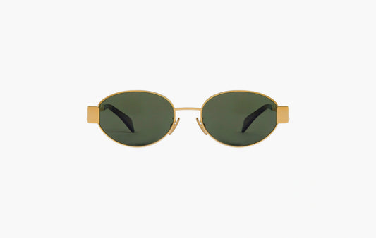 Triomphe Metal 01 Sunglasses In Metal Rose Gold