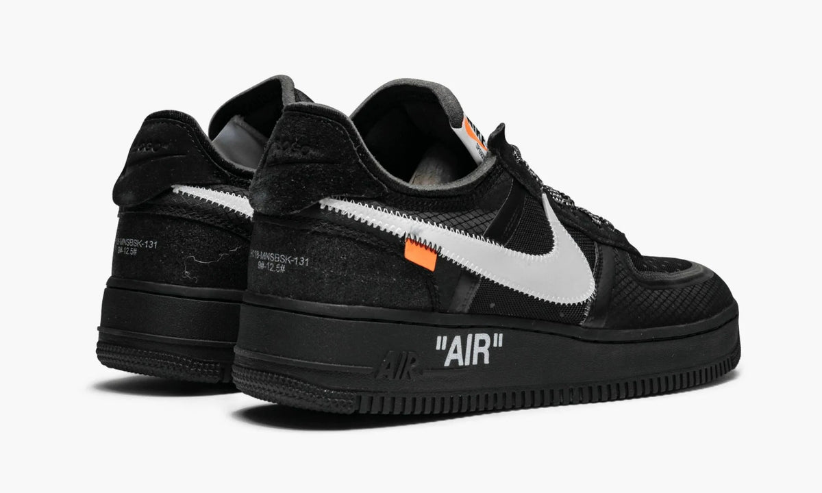 The 10: Nike Air Force 1 Low Off-White Black - AO4606 001