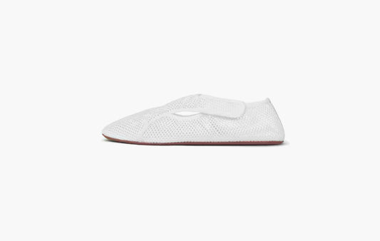 Fishing Net Slippers "Optic White"