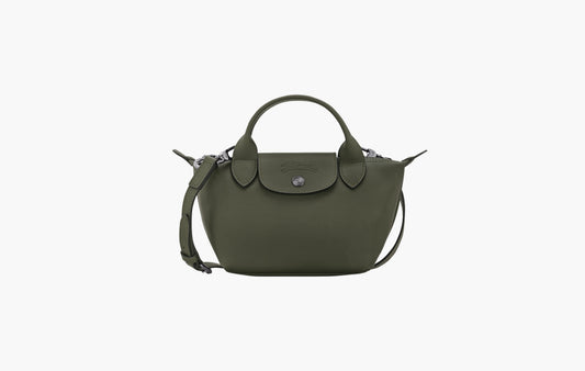 Le Pliage Xtra XS Handbag Leather "Fir"