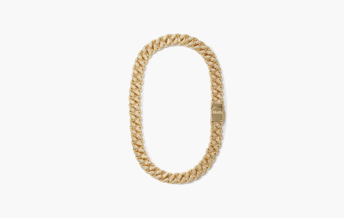 Paisley Cuban Link Necklace ".925/18KT Vermeil"