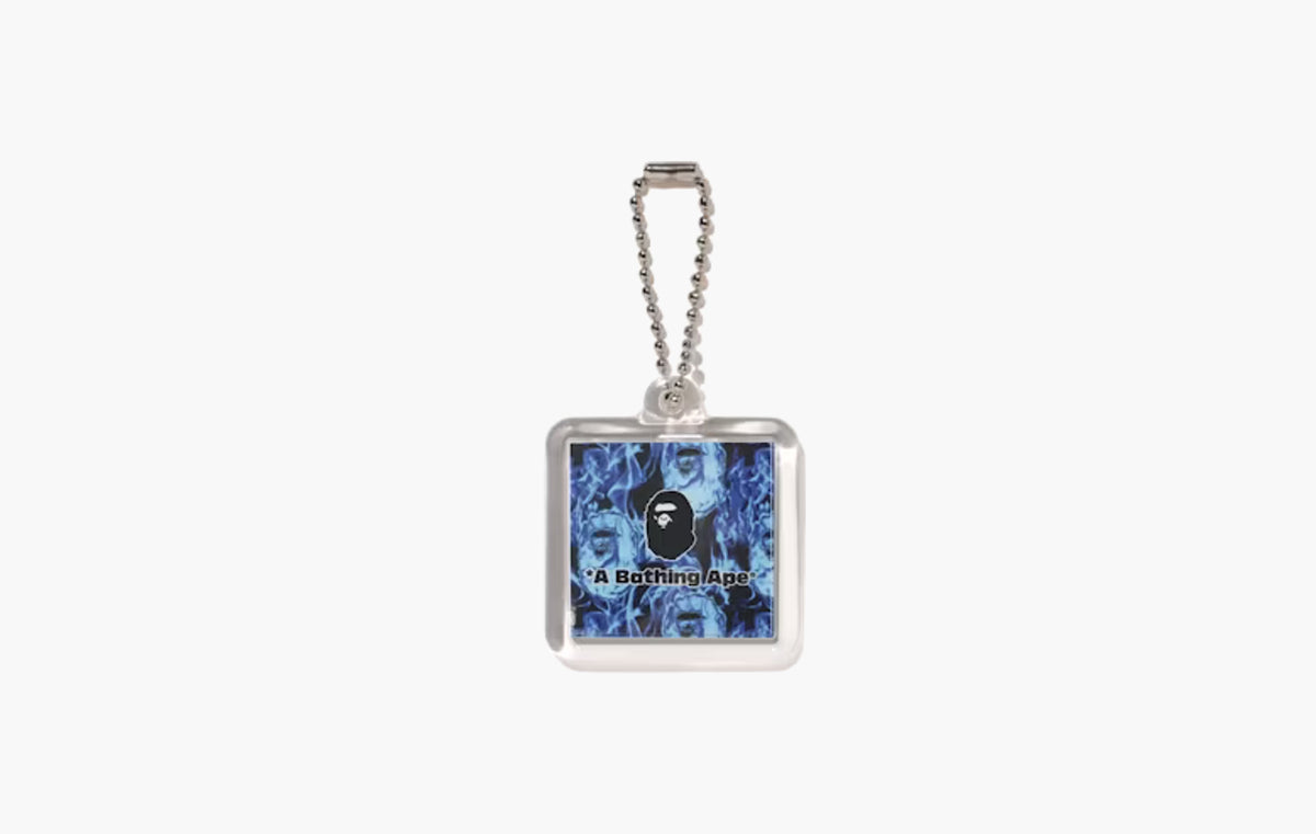 Flame Keychain "Blue"