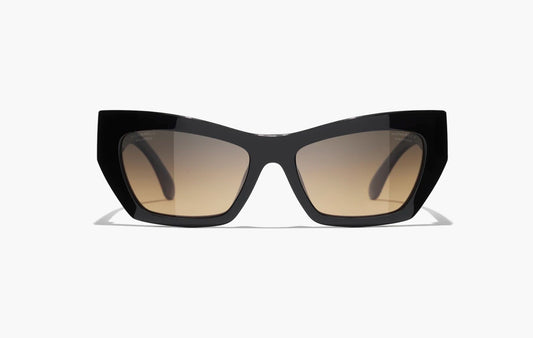 Cat Eye Sunglasses "Black"