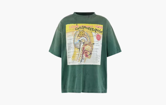 Saint Michael x Cactus Plant Flea Market LOVE OF SNT Tee "Green"