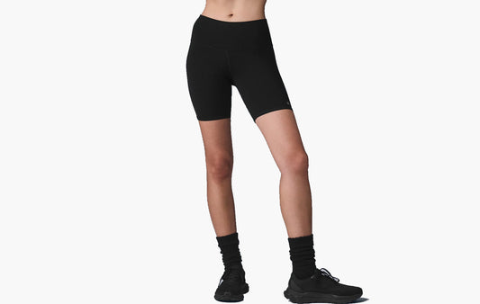 7" High-Waist Biker Short "Black"