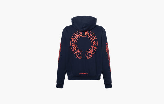 Exclusive Horseshoe Hoodie "Navy Red"