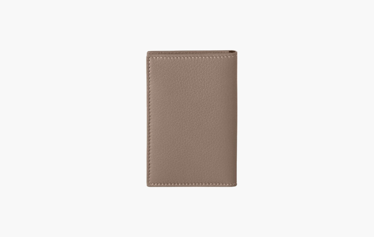 Extra Bifold Cardholder Calfskin "Warm Mastic"