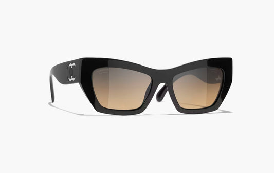 Cat Eye Sunglasses "Black"
