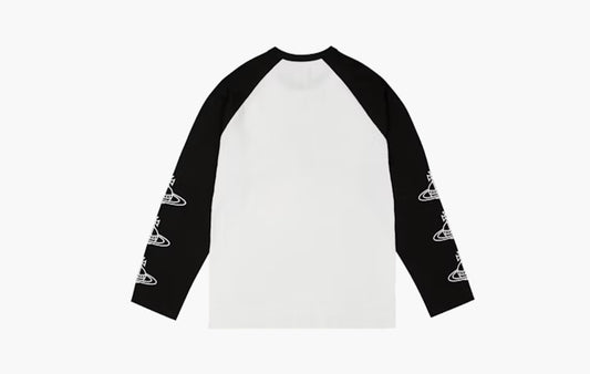 Raglan Longsleeve "White/Black"