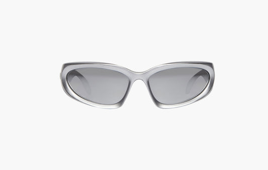 Swift Oval Sunglasses "Silver"