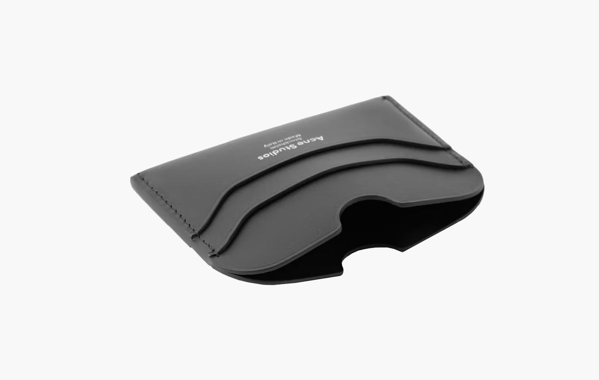 Logo Print Cardholder "Black"