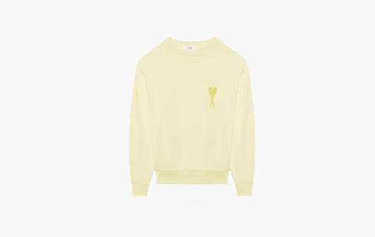 Ami De Coeur Tonal Sweatshirt "Yellow"