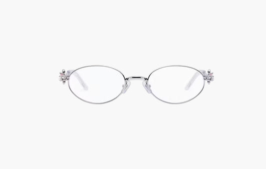 On Ring 02 Sunglasses "Silver/Clear"