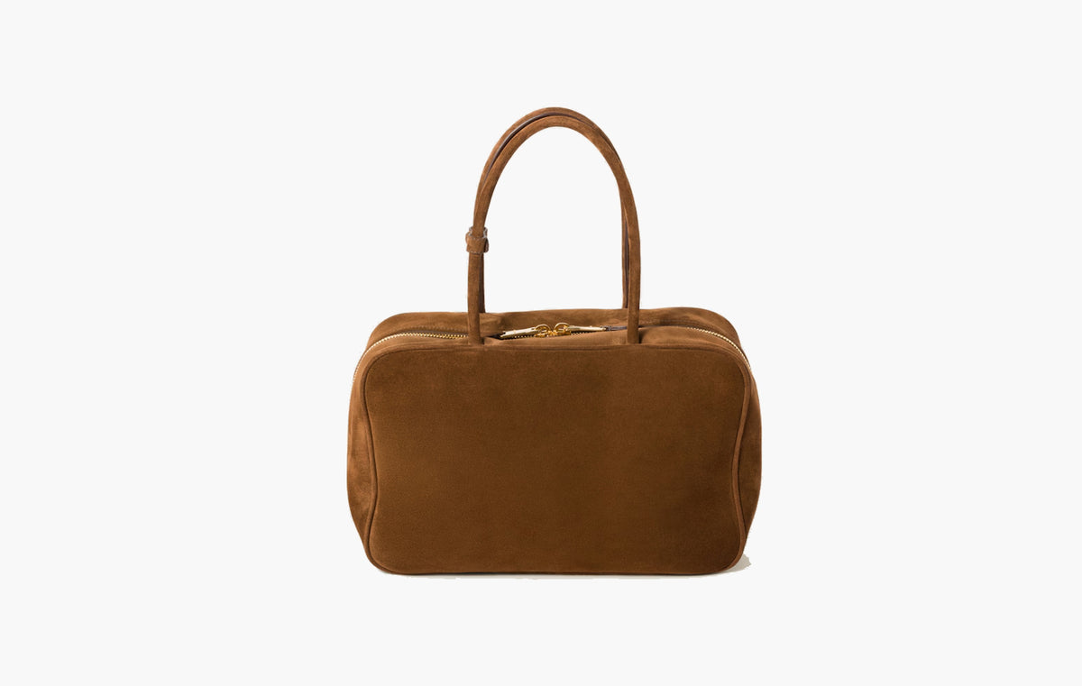 Suede Beau Bag "Cocoa Brown"