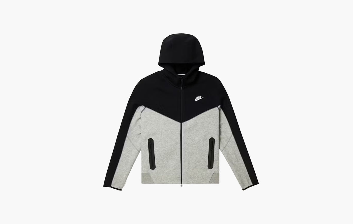 Sportswear Tech Fleece Windrunner Full-Zip Hoodie "Dark Grey Heather/Black/White"