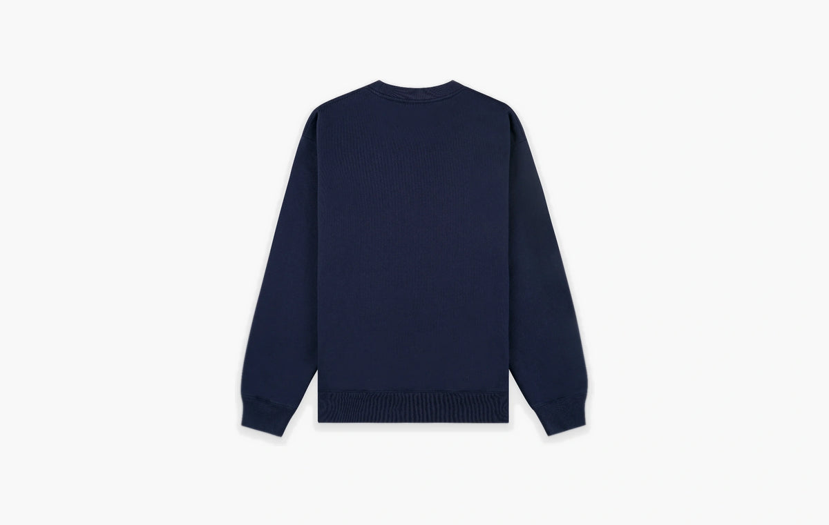 NY Health Club Crewneck "Navy/Ecru"