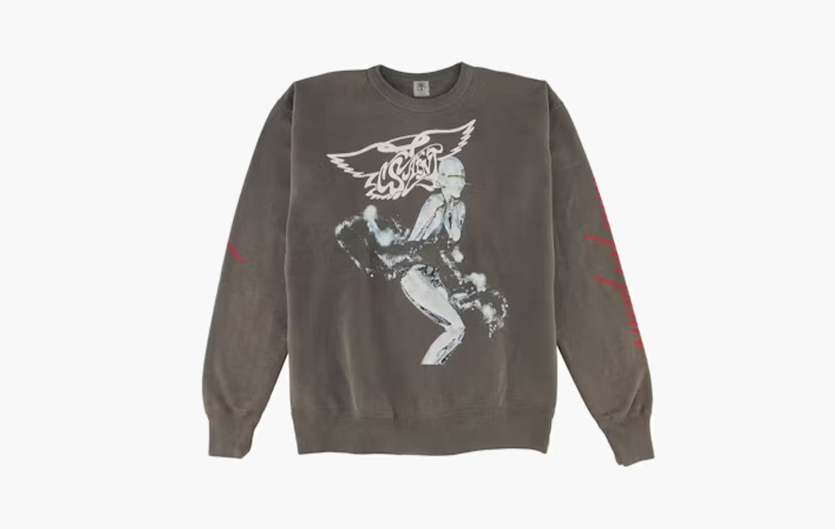 Saint Mxxxxxx x Hajime Sorayama Sweatshirt "Faded Black"