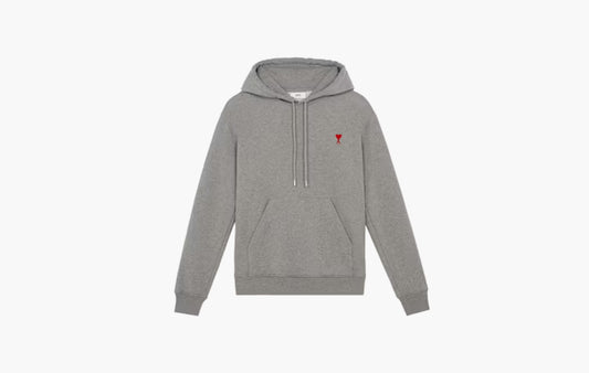 Ami De Coeur Hoodie Heather "Grey/Red"