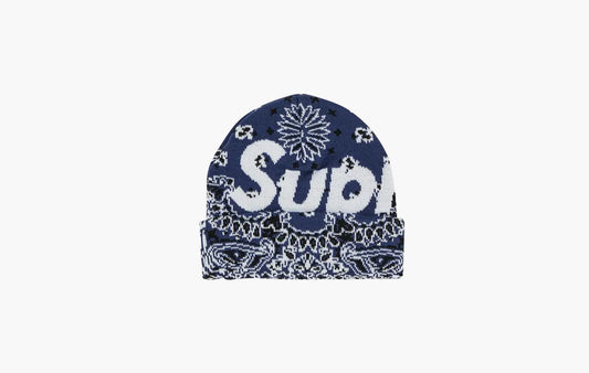 Bandana Big Logo Beanie "Navy"