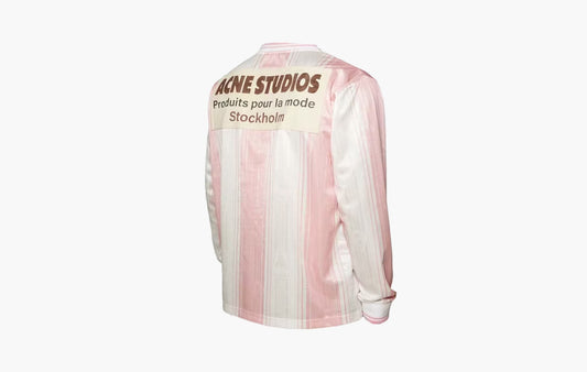Logo Long Sleeve Jersey "Pink/White"