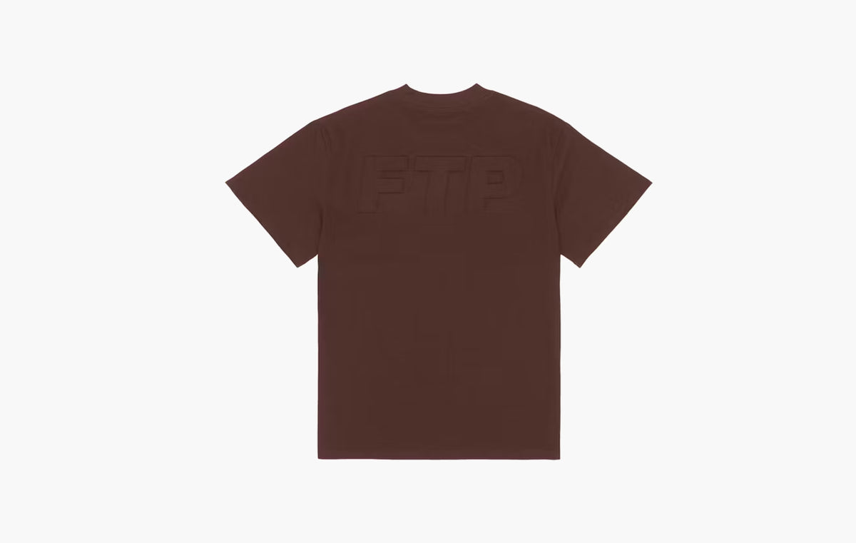 Embossed Logo Tee "Brown"