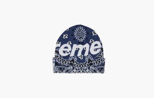 Bandana Big Logo Beanie "Navy"