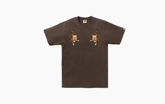 BAPE Tiger Tee "Brown"