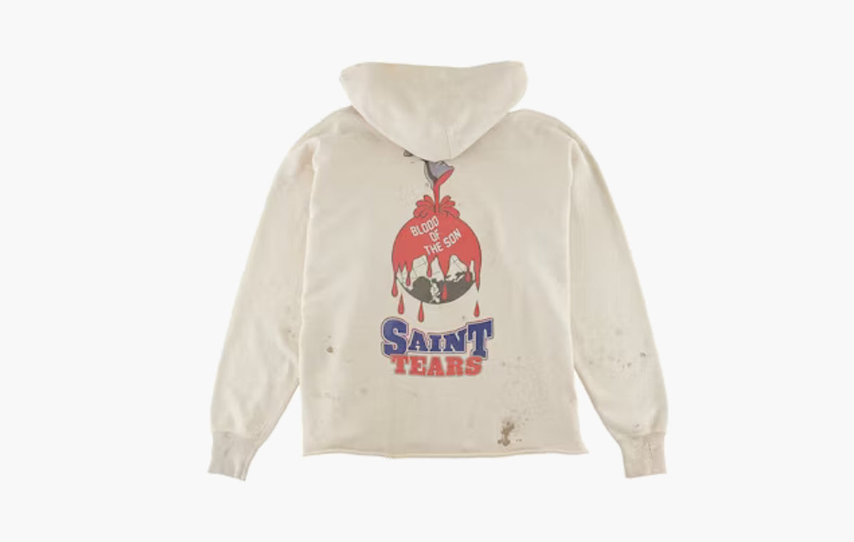 Saint Mxxxxxx x Denim Tears Holy Grail Hoodie "Vintage Grey"
