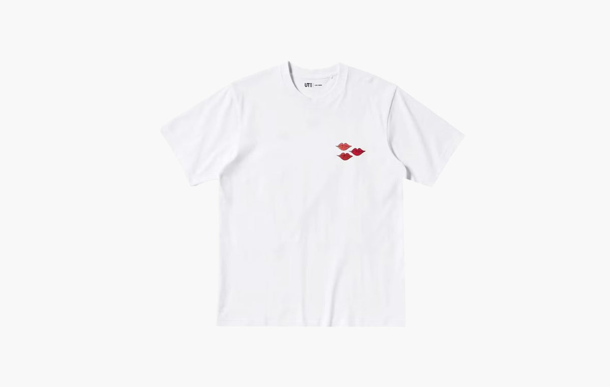 Warhol UT Graphic Kiss T-Shirt "White"