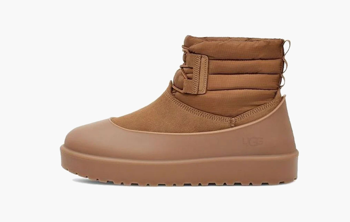 Classic Mini Lace-Up Weather Boot "Chestnut"