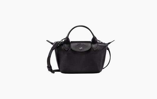 Le Pliage Xtra XS Handbag Leather "Black"