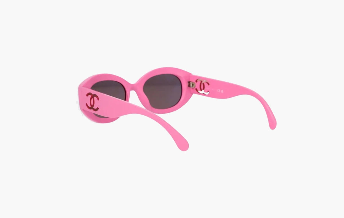 Oval Sunglasses "Pink"