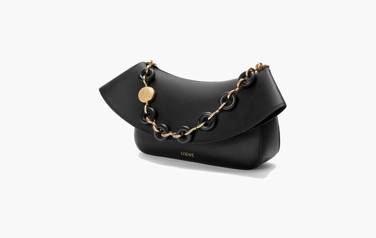 Medium Ola Bag In Smooth Calfskin "Black"