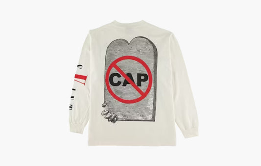 Saint Mxxxxxx x VLONE No Cap L/S Tee "White"