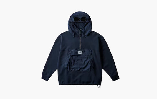 Fleece Old Goggle Hood "Navy"