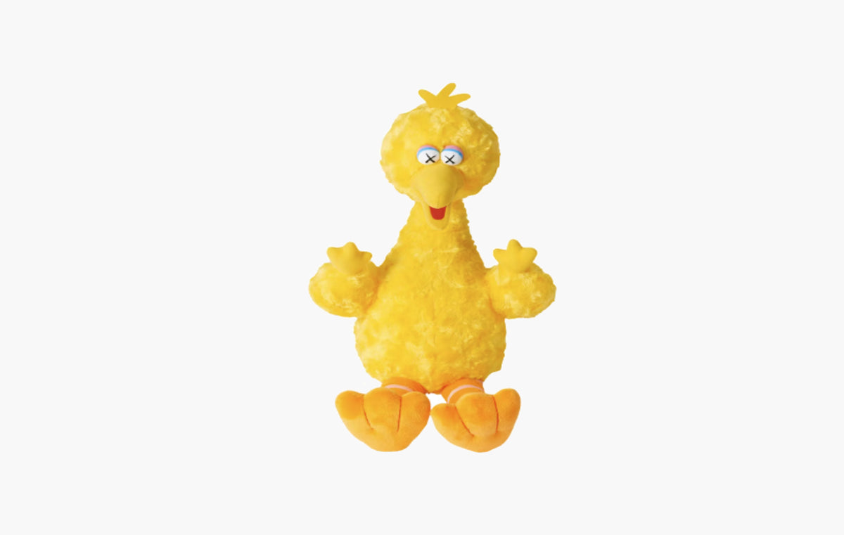 Sesame Street Uniqlo Big Bird Plush Toy "Yellow"