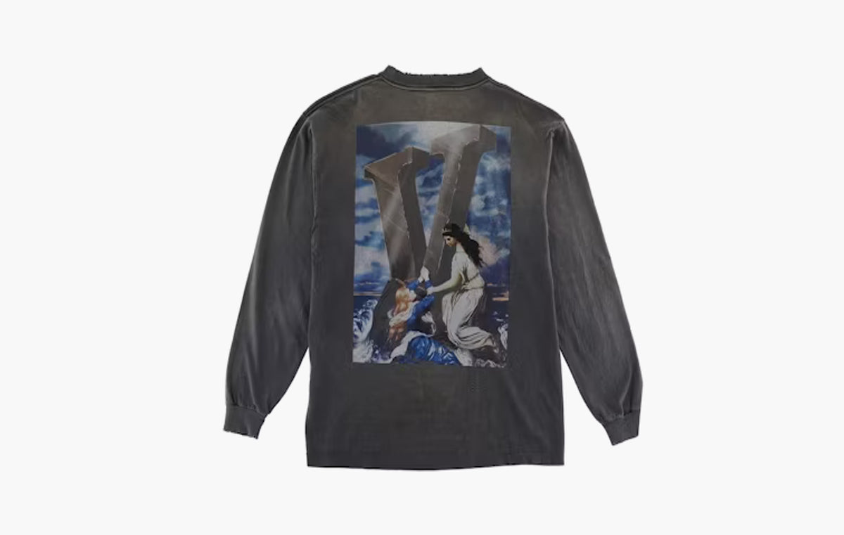 Saint Mxxxxxx x VLONE Maria L/S T-Shirt "Vintage Black"