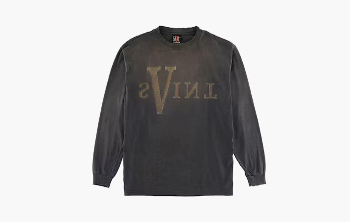 Saint Mxxxxxx x VLONE Maria L/S T-Shirt "Vintage Black"