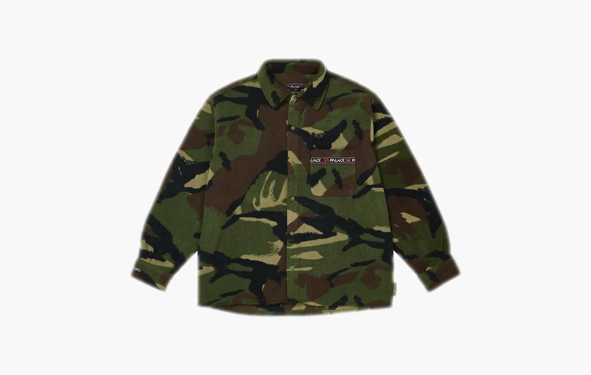 Polartec Om Fleece Overshirt "Woodland Camo"
