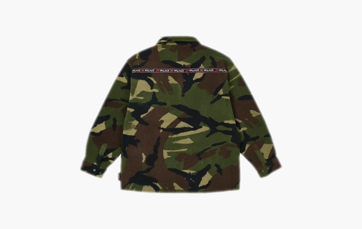 Polartec Om Fleece Overshirt "Woodland Camo"