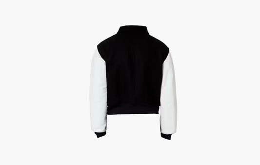 Ami de Coeur Patch Teddy Jacket "Black/White"